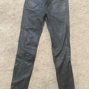 Current Elliott lambskin pants size 26